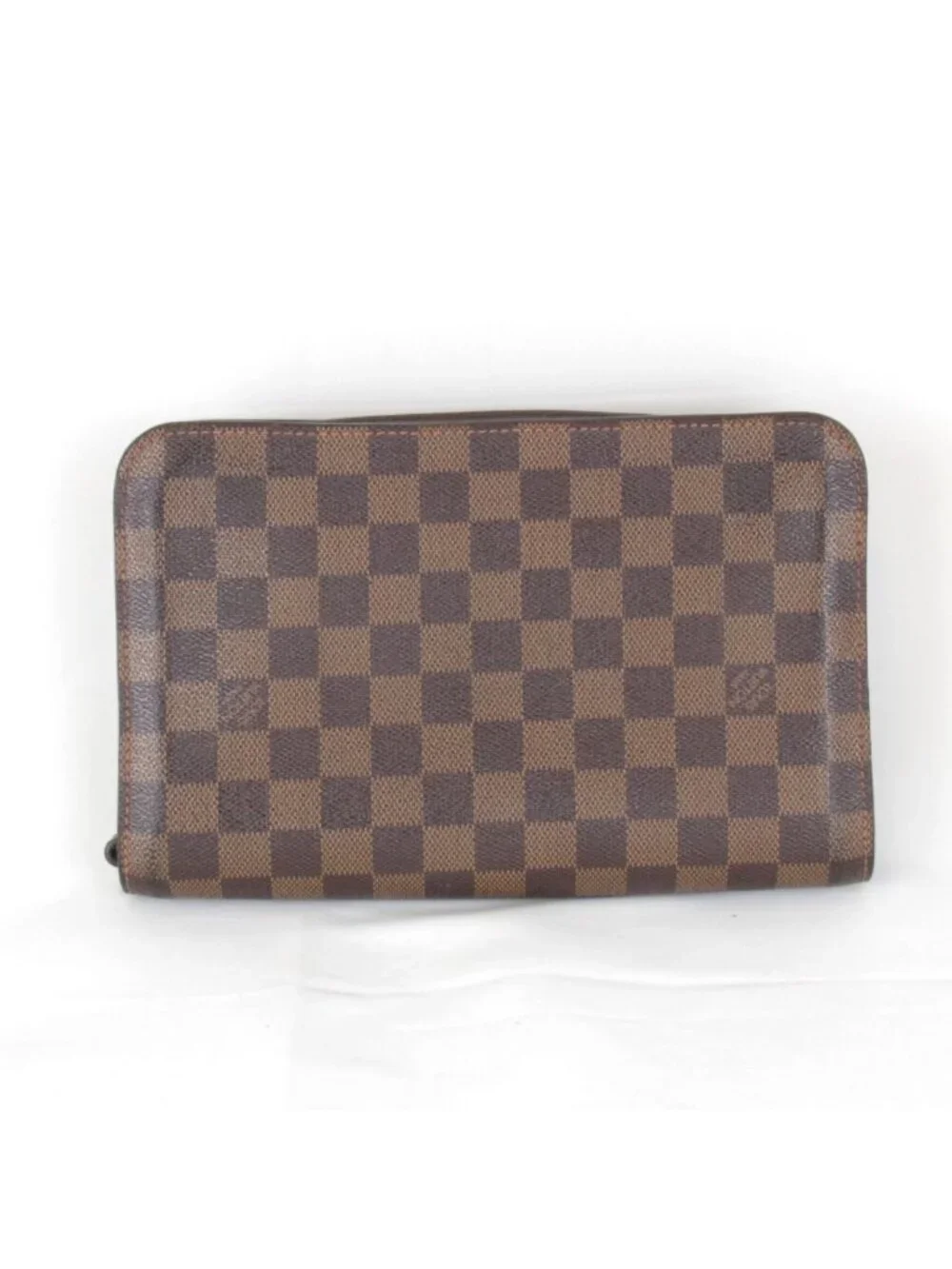 Louis Vuitton Saint Clutch Damier Canvas Brown